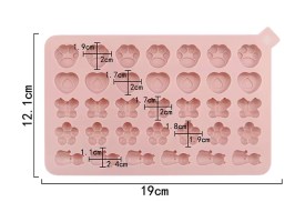 Molde silicona mascotas e insectos